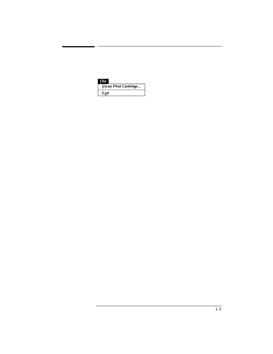 Using the file menu, Cleaning the print cartridge | HP Officejet 300 All-in-One Printer User Manual | Page 14 / 131