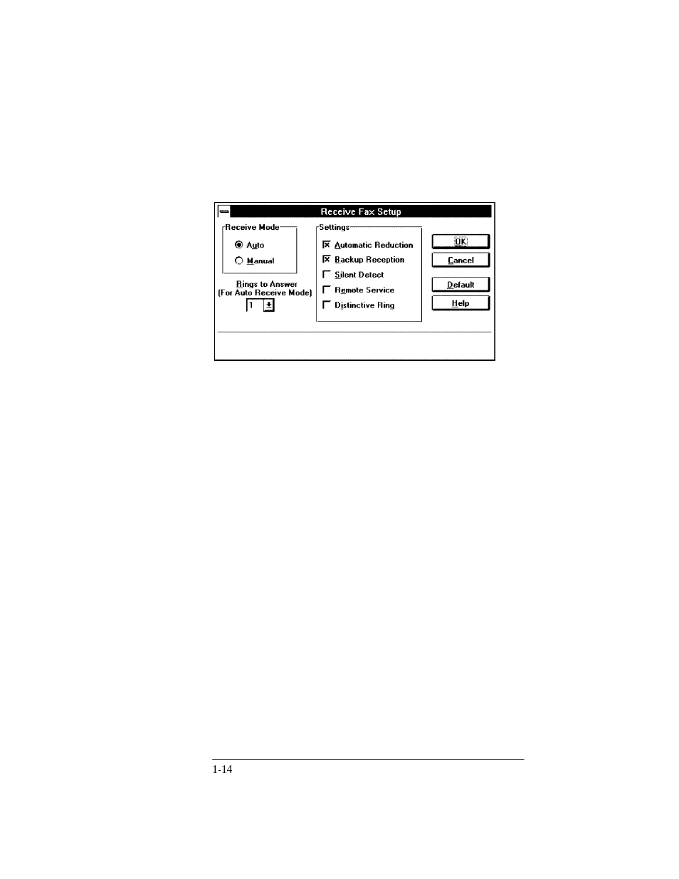 Using receive fax setup | HP Officejet 300 All-in-One Printer User Manual | Page 23 / 131