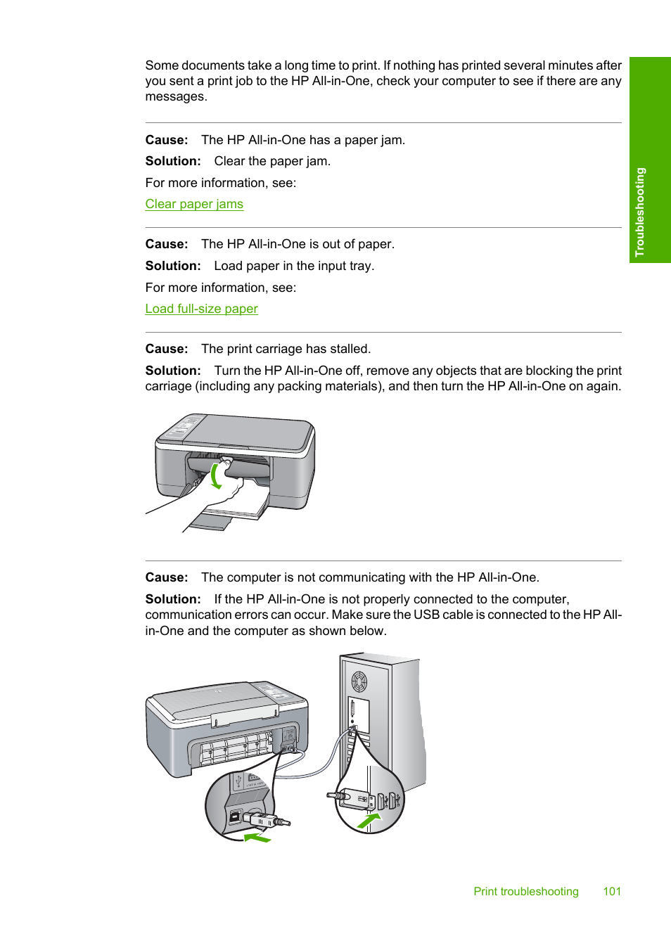 HP Deskjet F4185 All-in-One Printer User Manual | Page 103 / 140