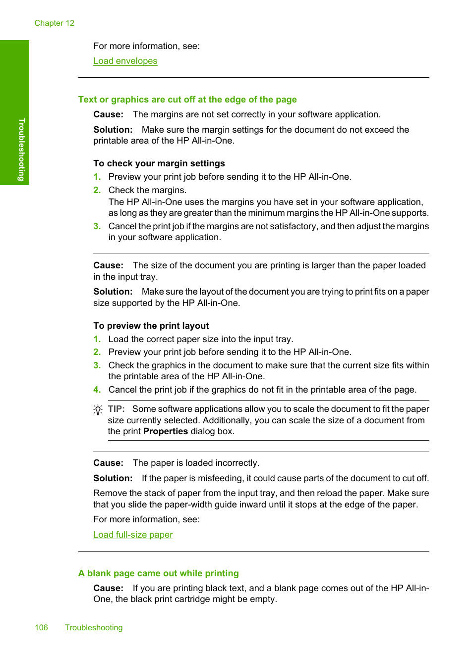 HP Deskjet F4185 All-in-One Printer User Manual | Page 108 / 140