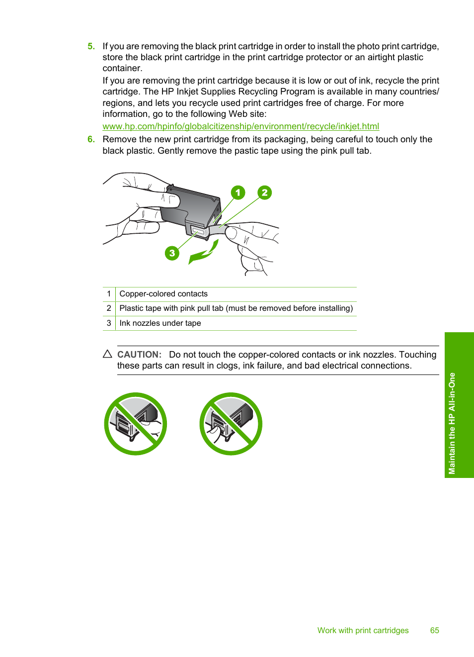 HP Deskjet F4185 All-in-One Printer User Manual | Page 67 / 140