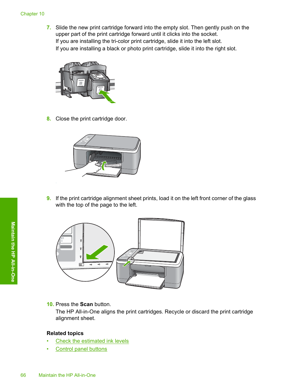 HP Deskjet F4185 All-in-One Printer User Manual | Page 68 / 140