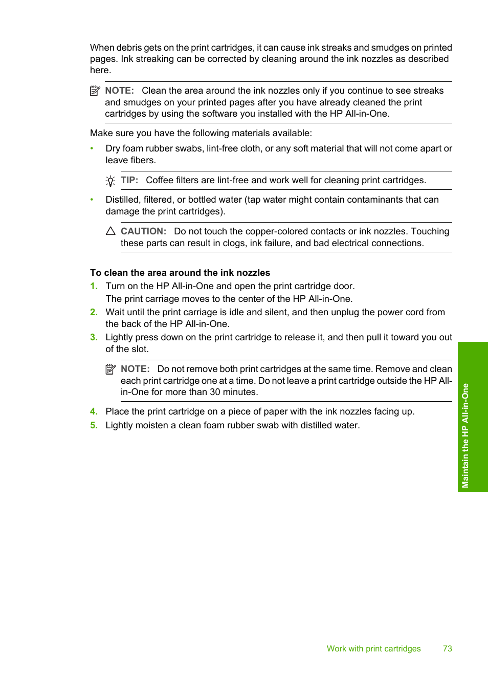 HP Deskjet F4185 All-in-One Printer User Manual | Page 75 / 140