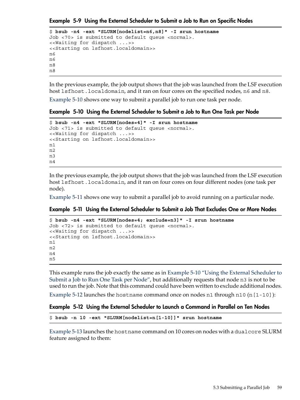 HP XC System 3.x Software User Manual | Page 59 / 145