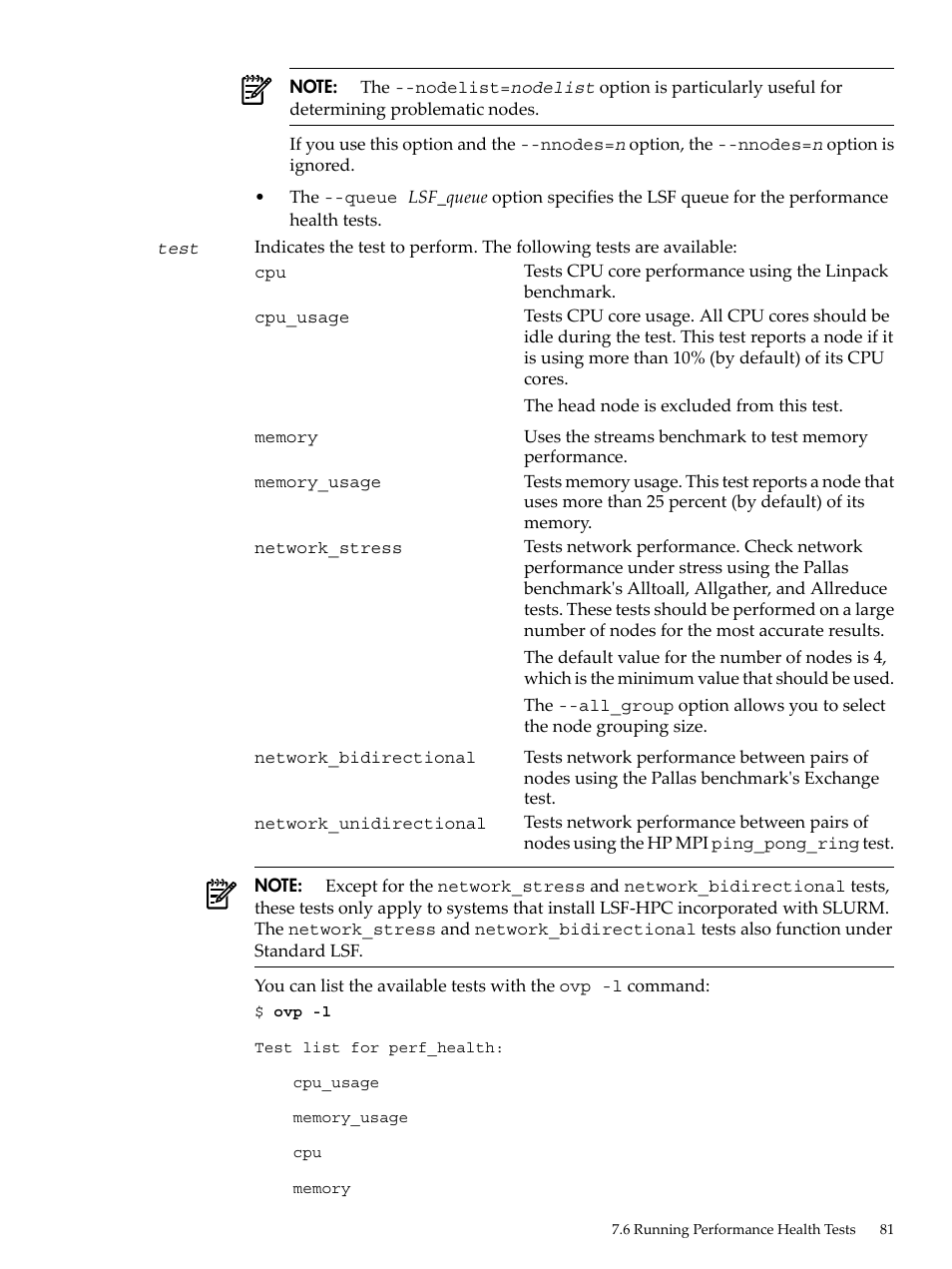 HP XC System 3.x Software User Manual | Page 81 / 145