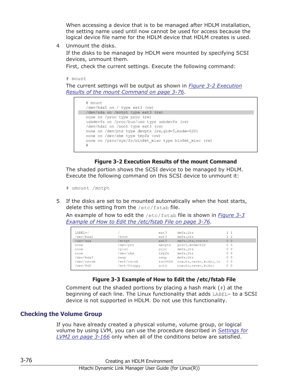 Checking the volume group -76 | HP XP P9500 Storage User Manual | Page 144 / 640