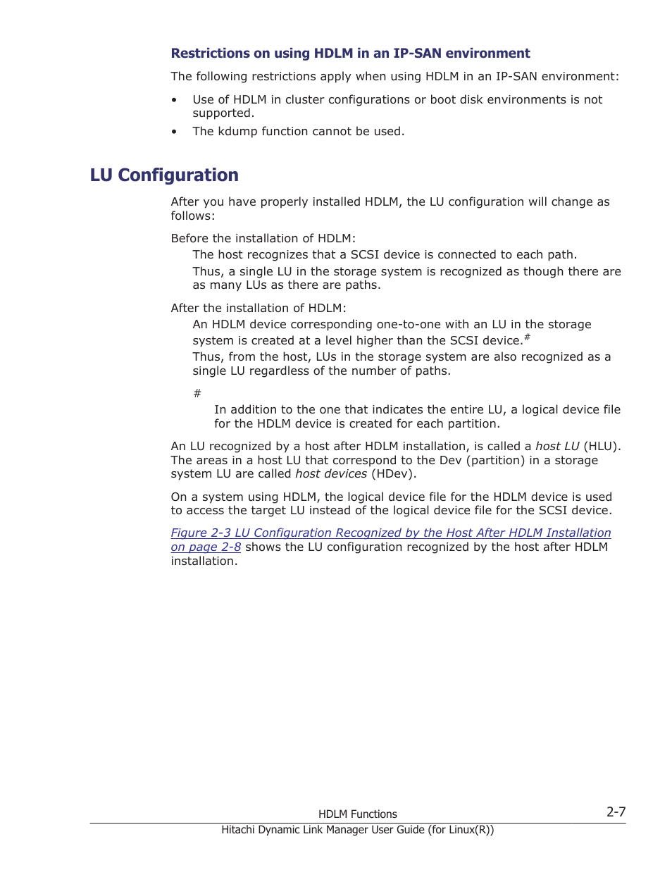 Lu configuration, Lu configuration -7 | HP XP P9500 Storage User Manual | Page 29 / 640