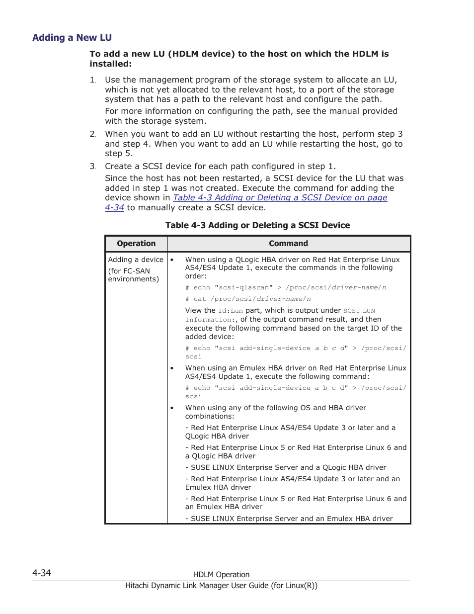 Adding a new lu -34 | HP XP P9500 Storage User Manual | Page 330 / 640