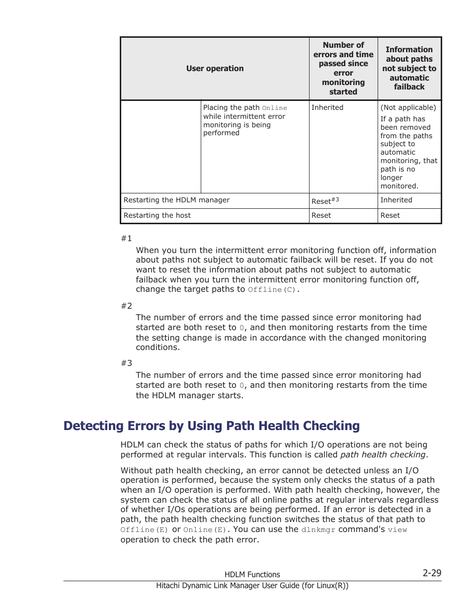 Detecting errors by using path health checking, Detecting errors by using path health checking -29 | HP XP P9500 Storage User Manual | Page 51 / 640