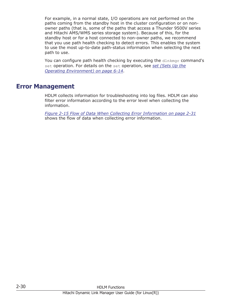 Error management, Error management -30 | HP XP P9500 Storage User Manual | Page 52 / 640