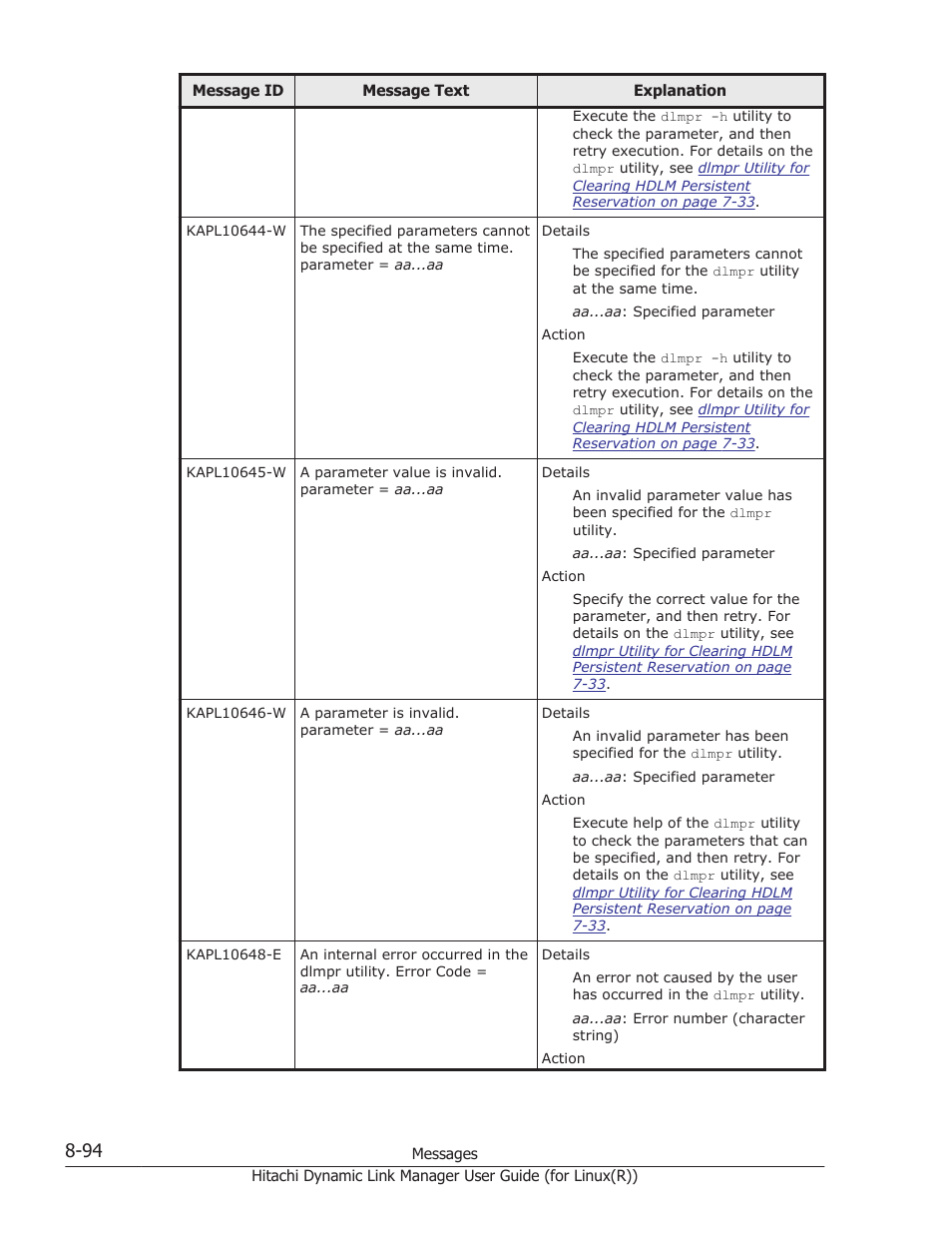 HP XP P9500 Storage User Manual | Page 554 / 640