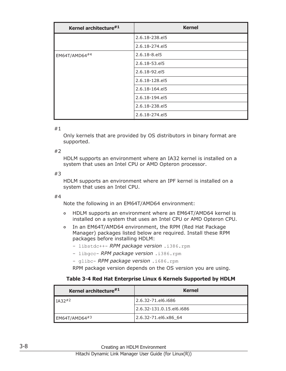 Table 3-4 | HP XP P9500 Storage User Manual | Page 76 / 640