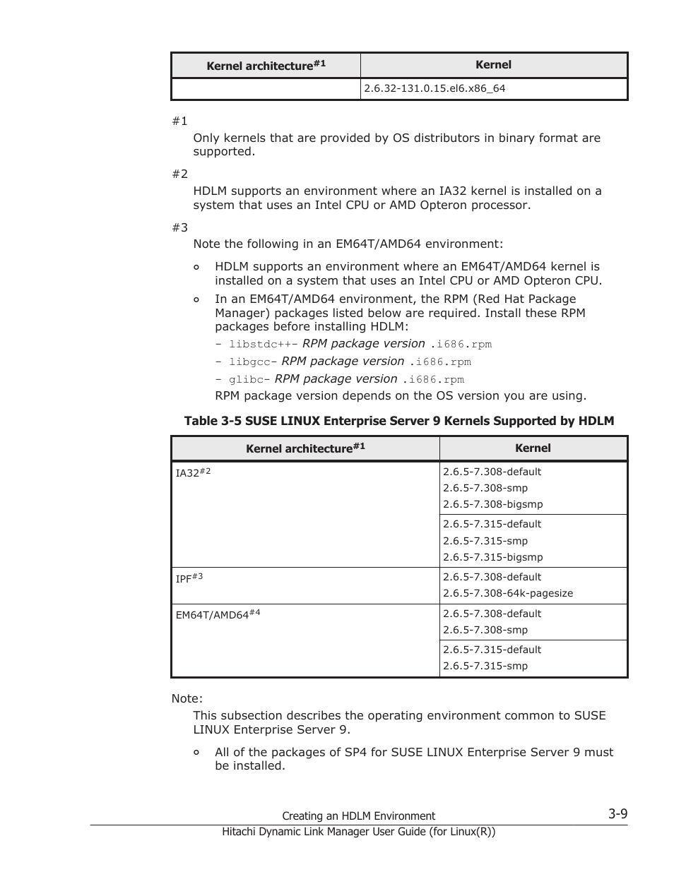 Table | HP XP P9500 Storage User Manual | Page 77 / 640