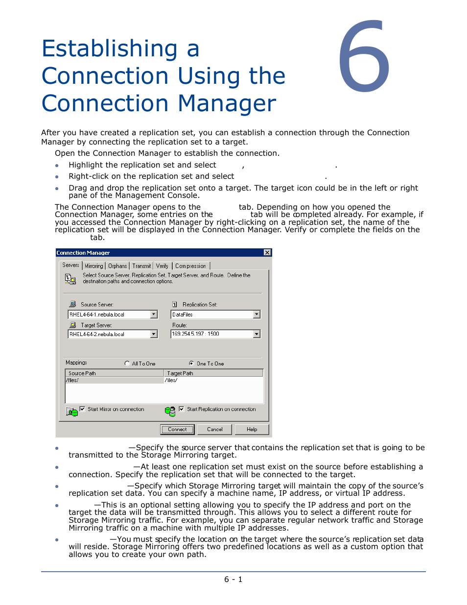 HP Storage Mirroring Software User Manual | Page 44 / 134