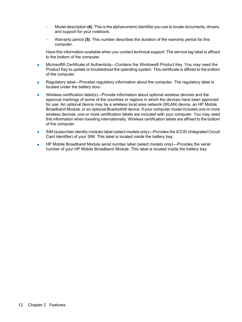 HP Pavilion dm3-1108ax Entertainment Notebook PC User Manual | Page 22 / 94