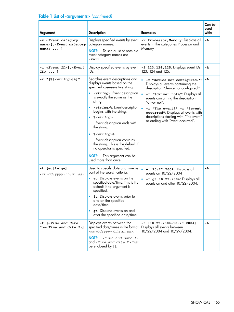 HP Integrity Superdome 2 Server User Manual | Page 165 / 217