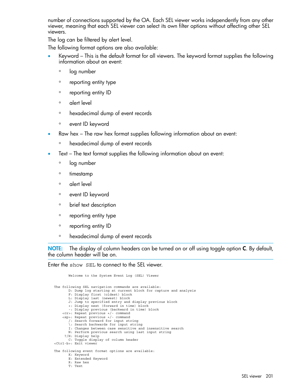 HP Integrity Superdome 2 Server User Manual | Page 201 / 217