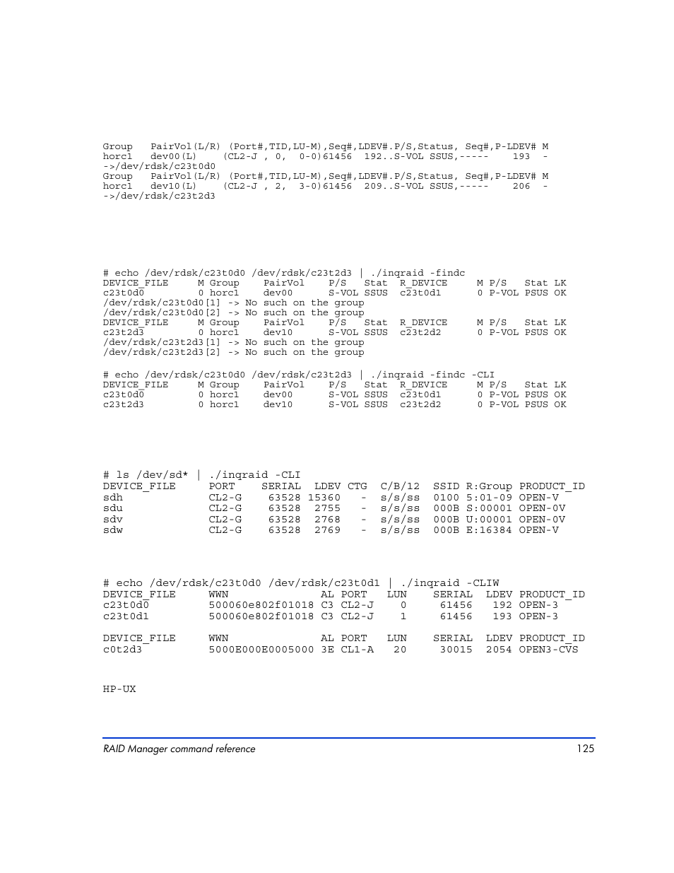 HP XP Continuous Access Software User Manual | Page 125 / 412