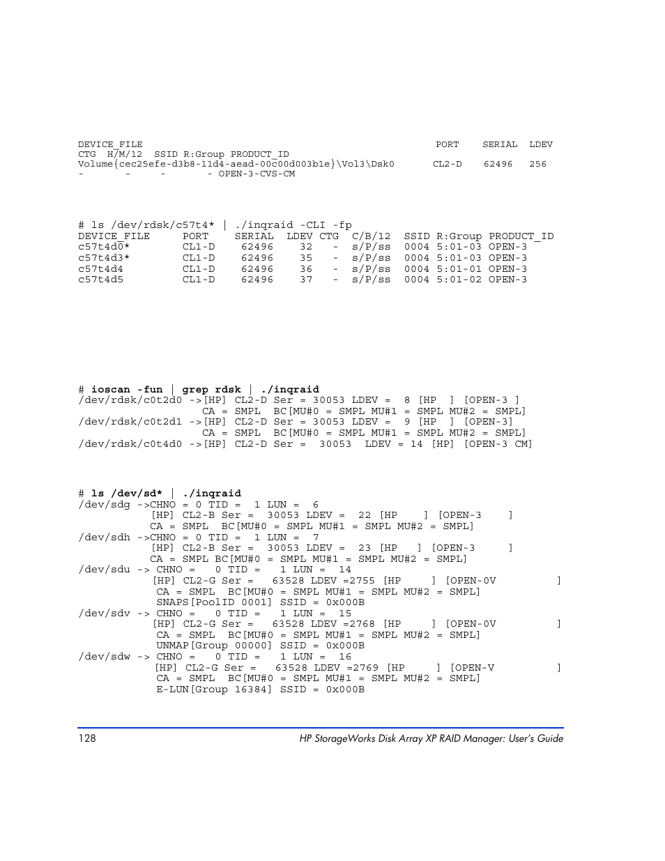 HP XP Continuous Access Software User Manual | Page 128 / 412