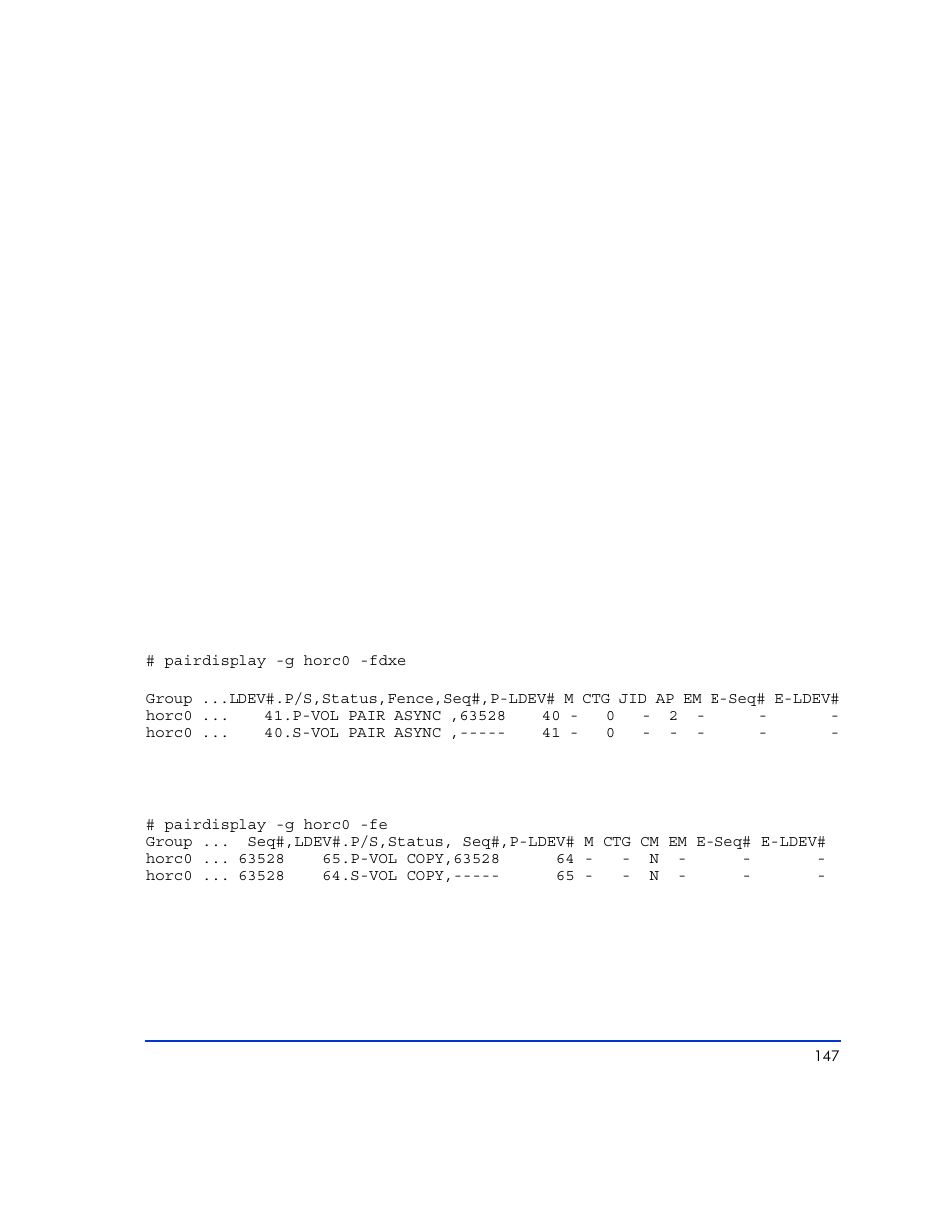 HP XP Continuous Access Software User Manual | Page 147 / 412