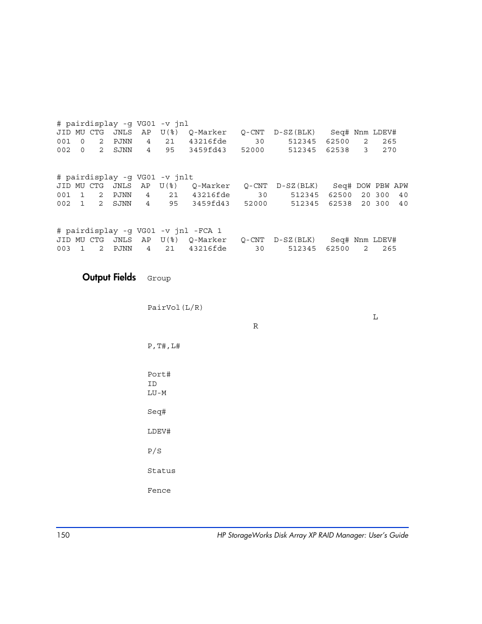 HP XP Continuous Access Software User Manual | Page 150 / 412