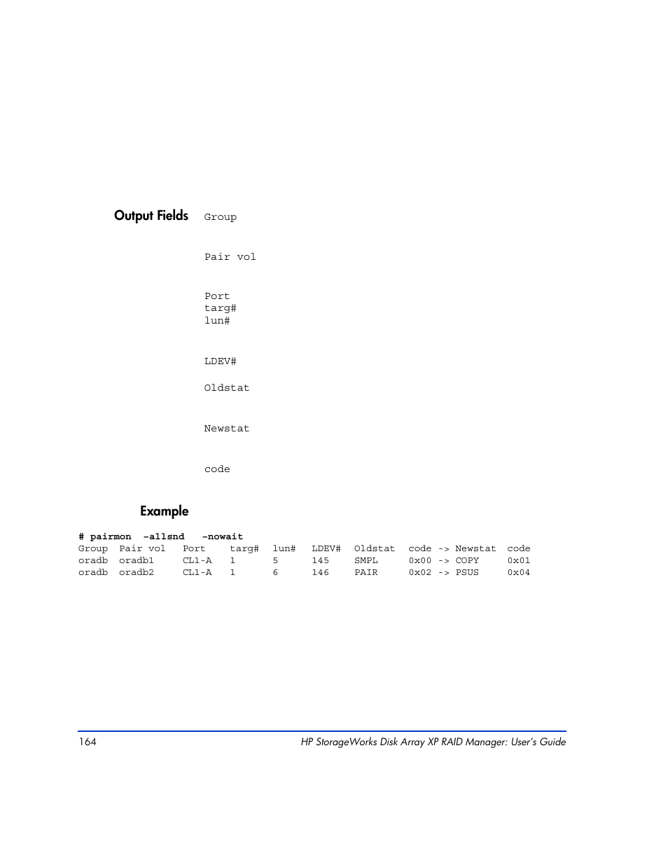 HP XP Continuous Access Software User Manual | Page 164 / 412