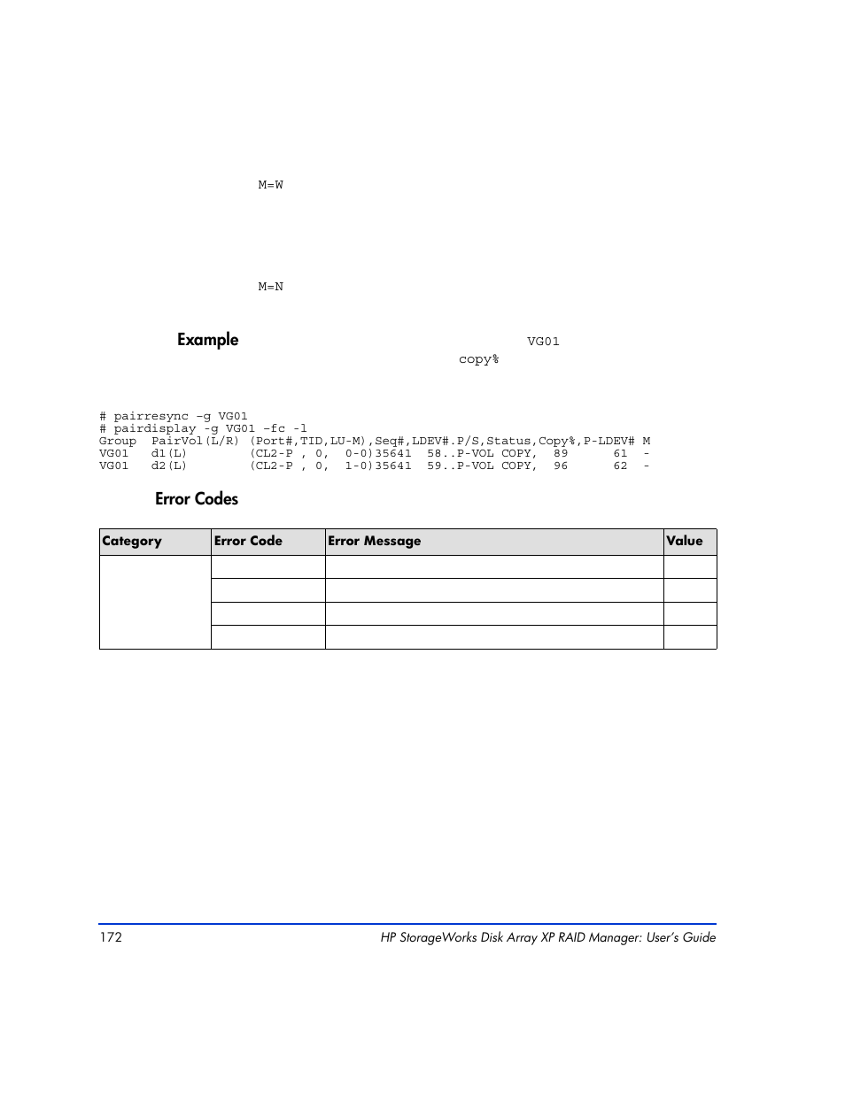 HP XP Continuous Access Software User Manual | Page 172 / 412