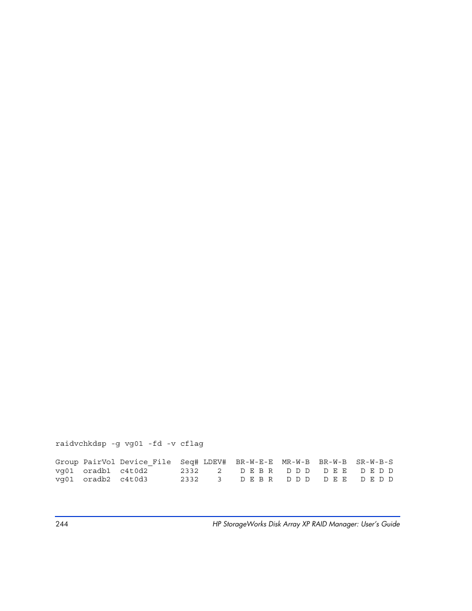 HP XP Continuous Access Software User Manual | Page 244 / 412