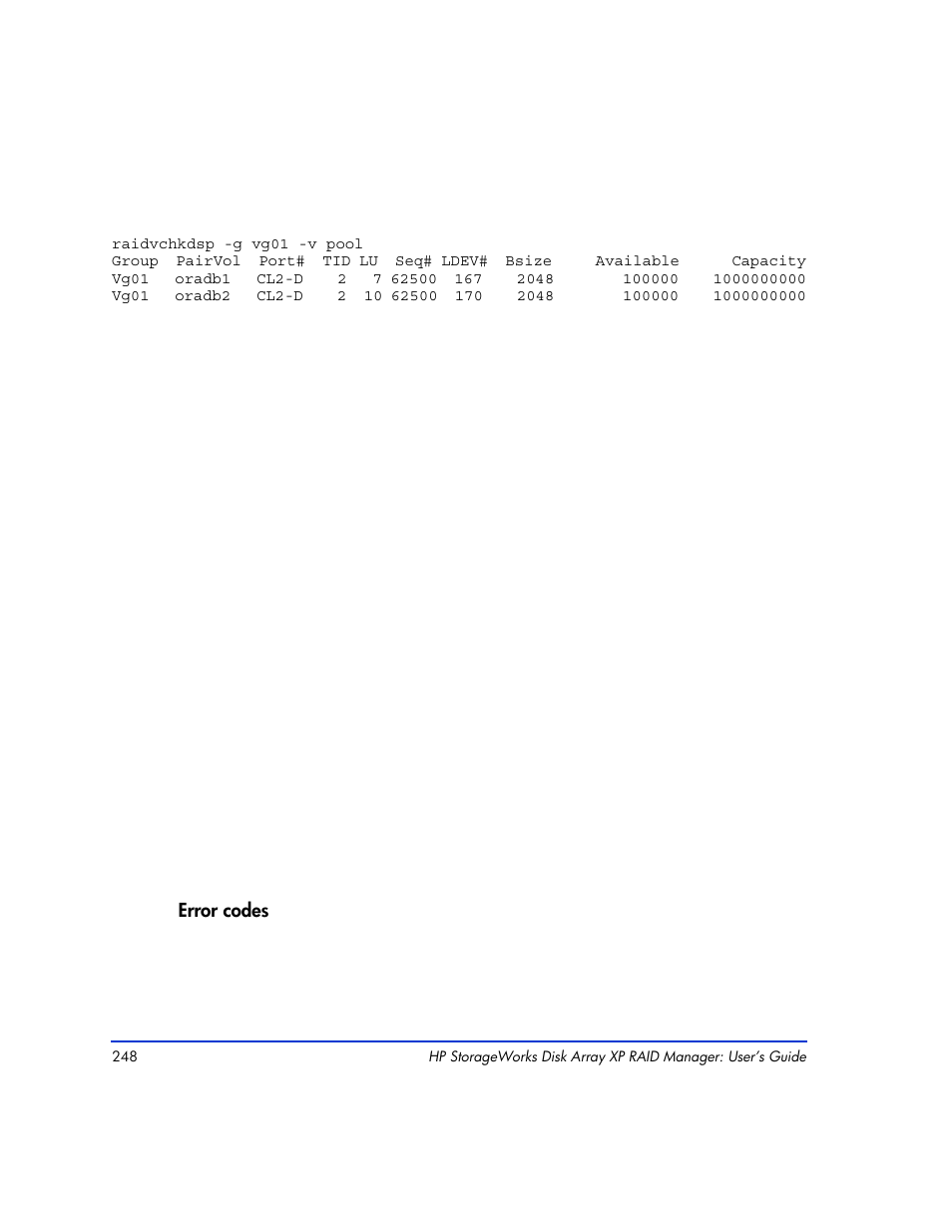 HP XP Continuous Access Software User Manual | Page 248 / 412