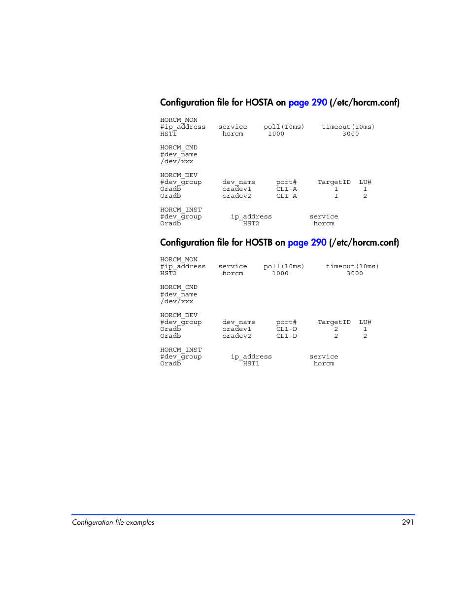 HP XP Continuous Access Software User Manual | Page 291 / 412