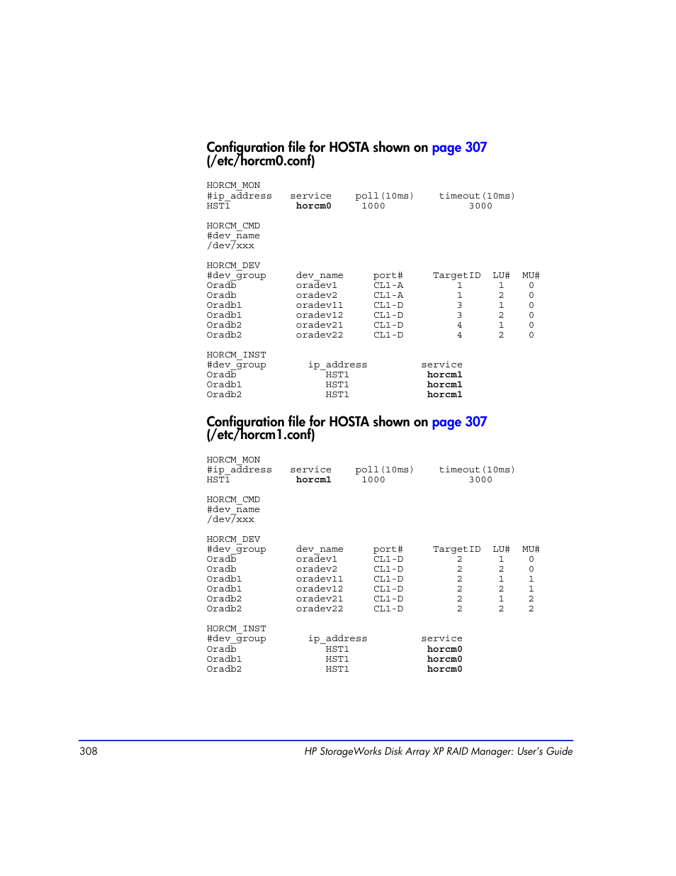 HP XP Continuous Access Software User Manual | Page 308 / 412