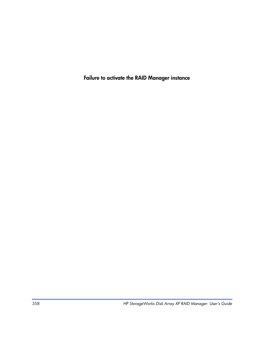 HP XP Continuous Access Software User Manual | Page 358 / 412
