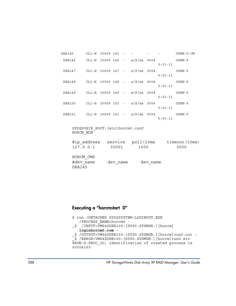 HP XP Continuous Access Software User Manual | Page 388 / 412