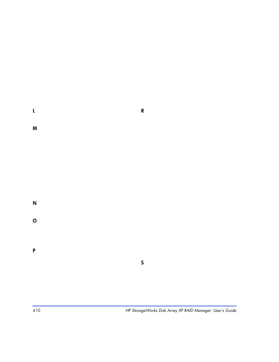 HP XP Continuous Access Software User Manual | Page 410 / 412