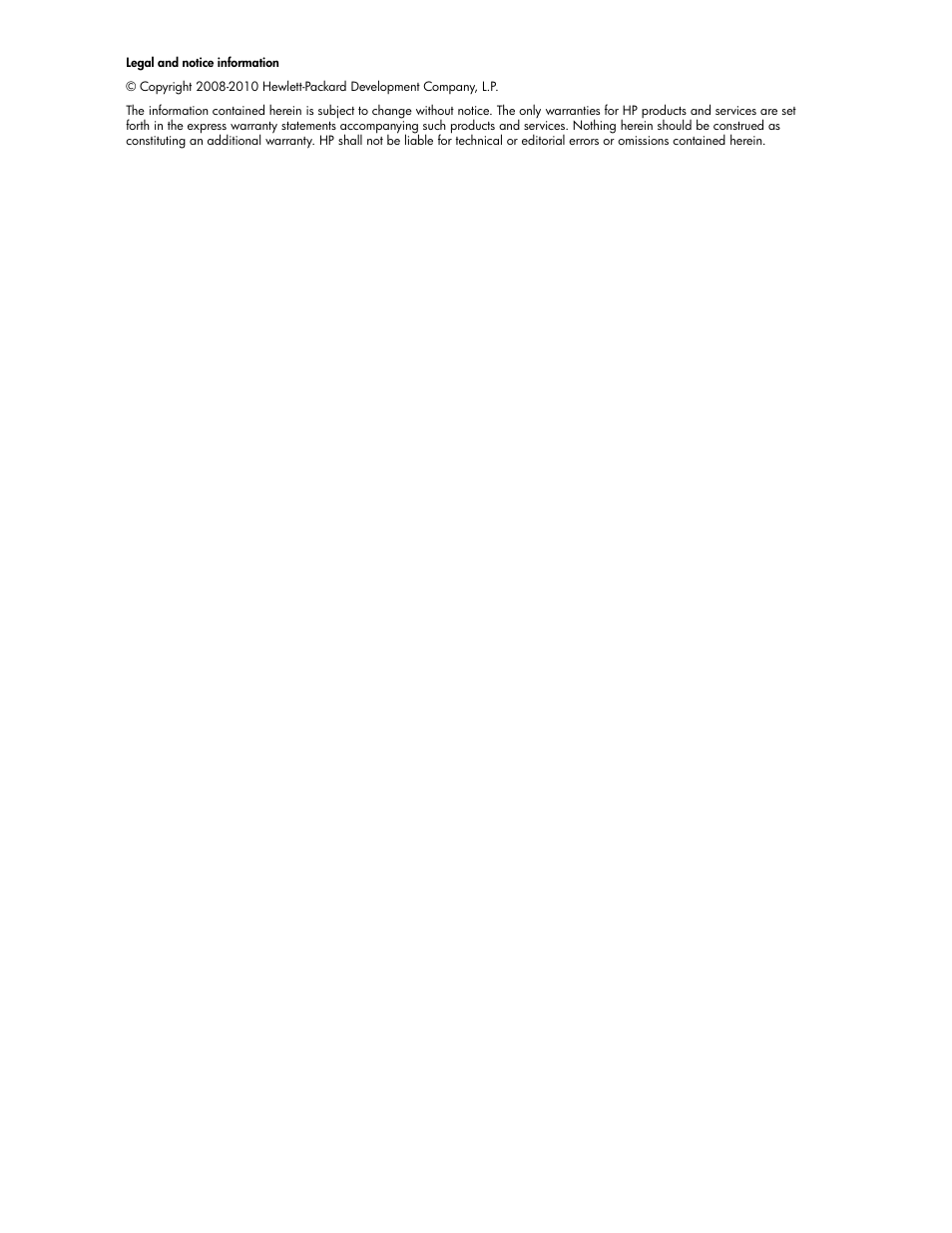 HP SAN Virtualization Services Platform User Manual | Page 2 / 80