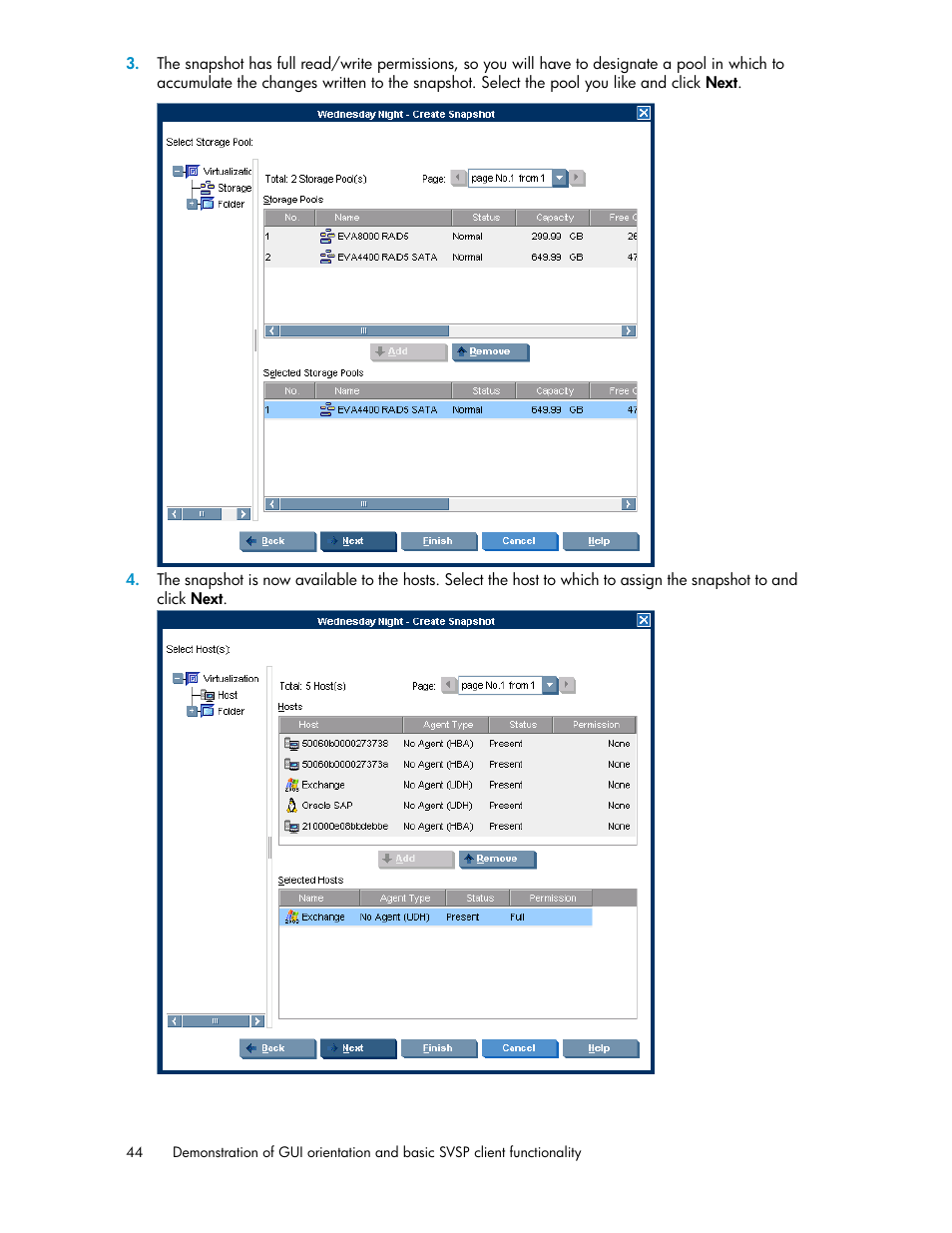 HP SAN Virtualization Services Platform User Manual | Page 44 / 80