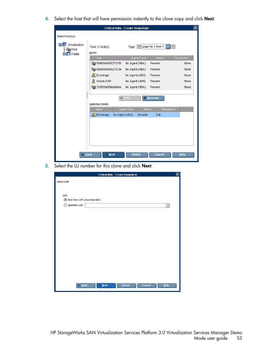 HP SAN Virtualization Services Platform User Manual | Page 53 / 80