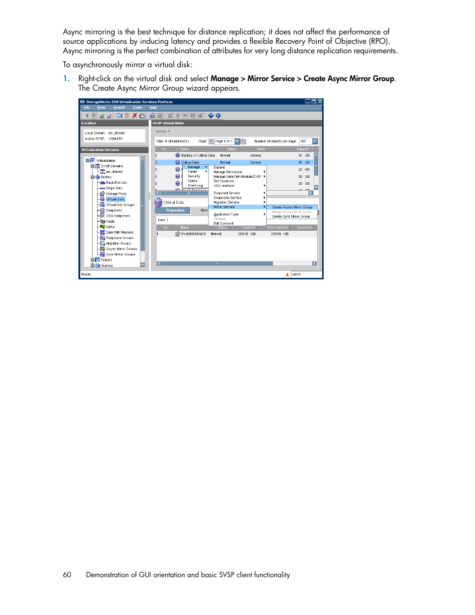 HP SAN Virtualization Services Platform User Manual | Page 60 / 80
