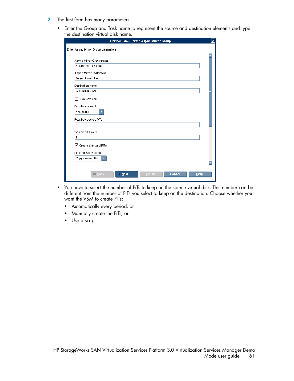 HP SAN Virtualization Services Platform User Manual | Page 61 / 80