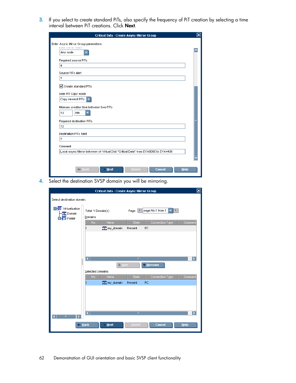 HP SAN Virtualization Services Platform User Manual | Page 62 / 80