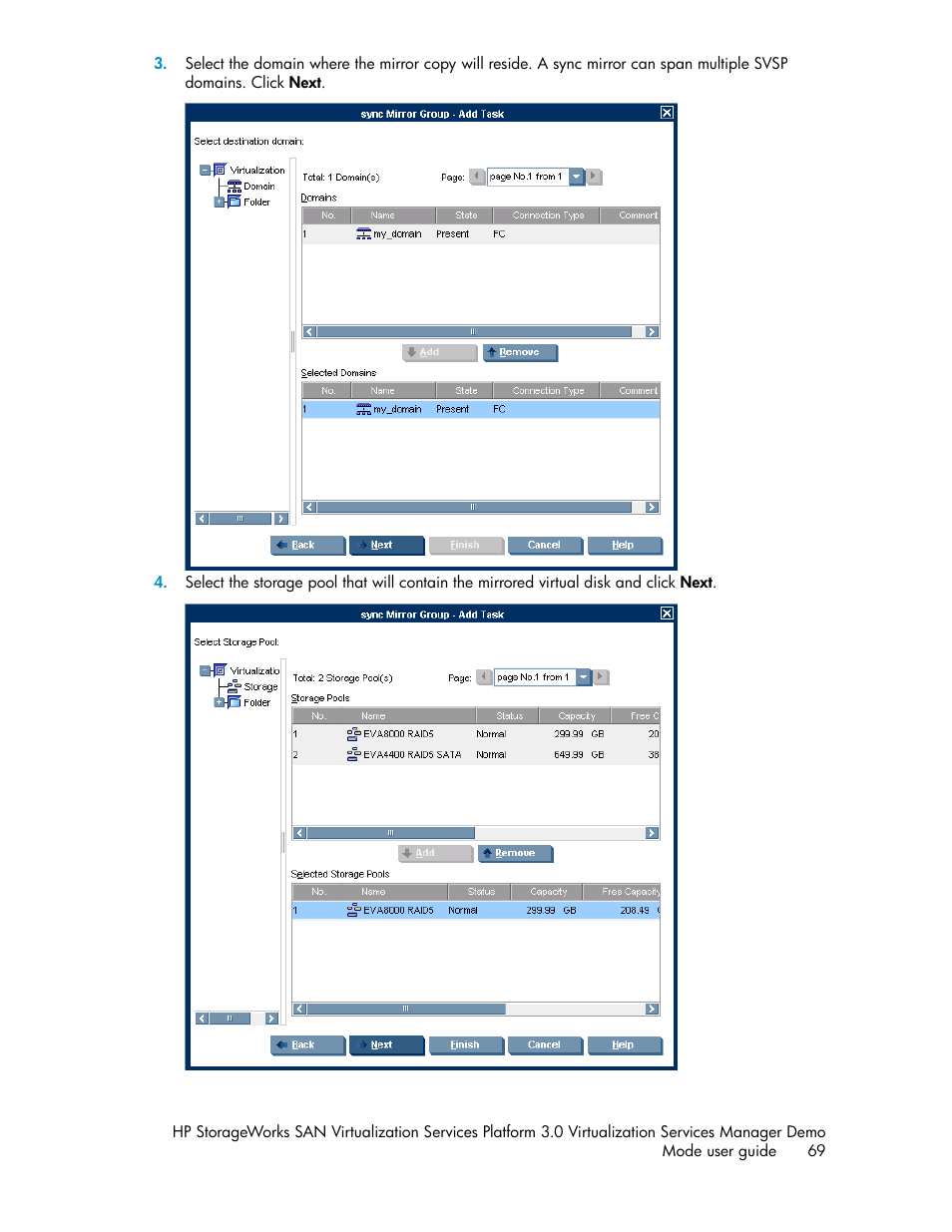 HP SAN Virtualization Services Platform User Manual | Page 69 / 80