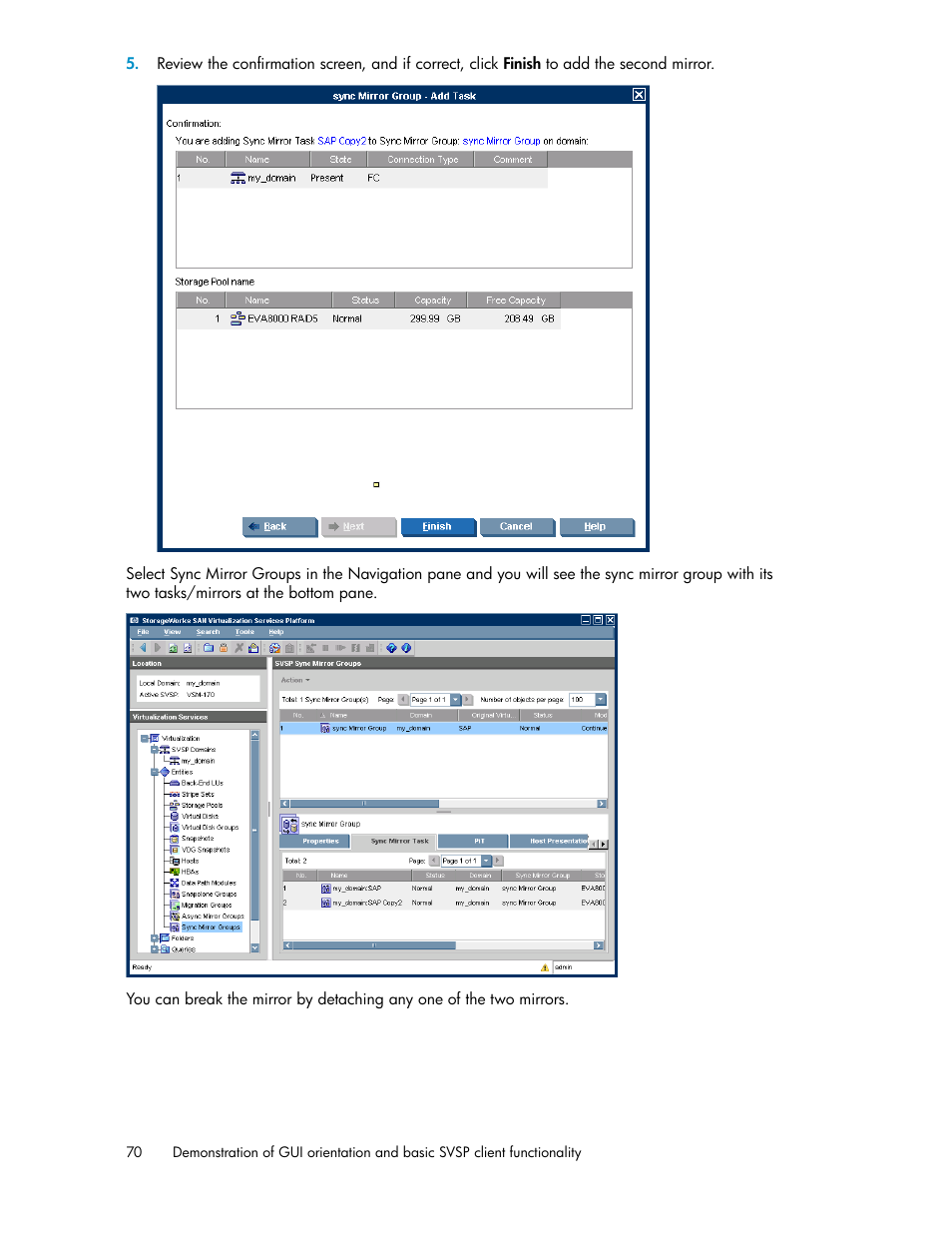 HP SAN Virtualization Services Platform User Manual | Page 70 / 80