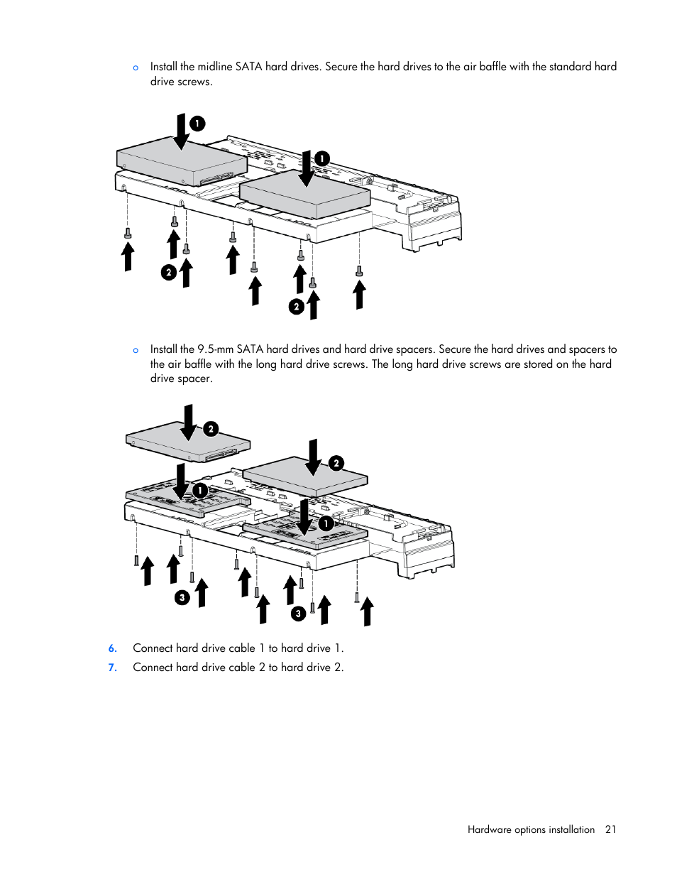 HP ProLiant BL280c G6 Server-Blade User Manual | Page 21 / 108
