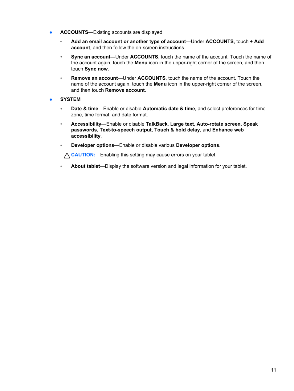 HP Slate 7 2800 Tablet User Manual | Page 15 / 20