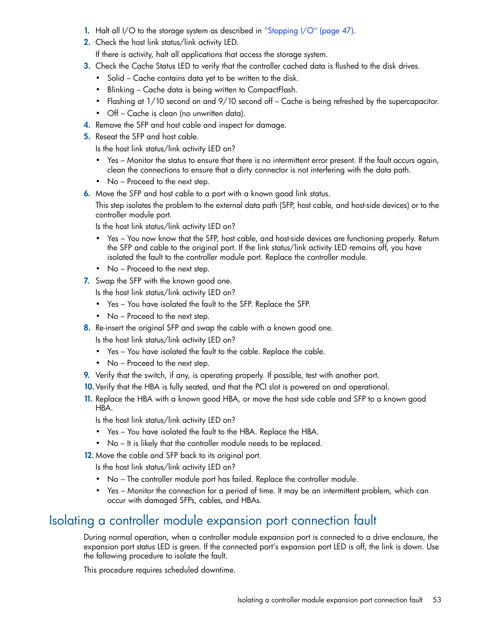 HP MSA 1040 SAN Storage User Manual | Page 53 / 84