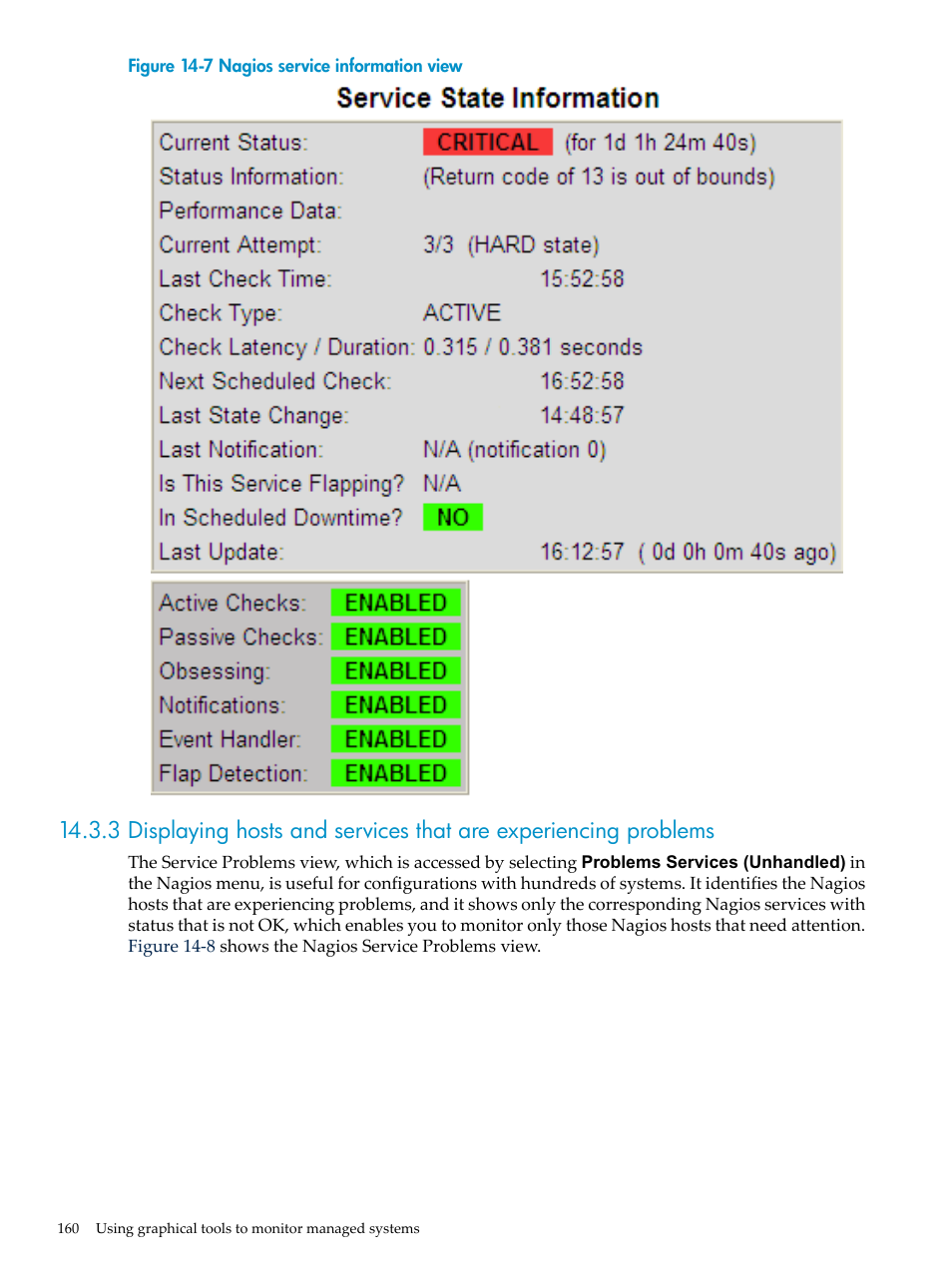 HP Insight Control Software for Linux User Manual | Page 160 / 278