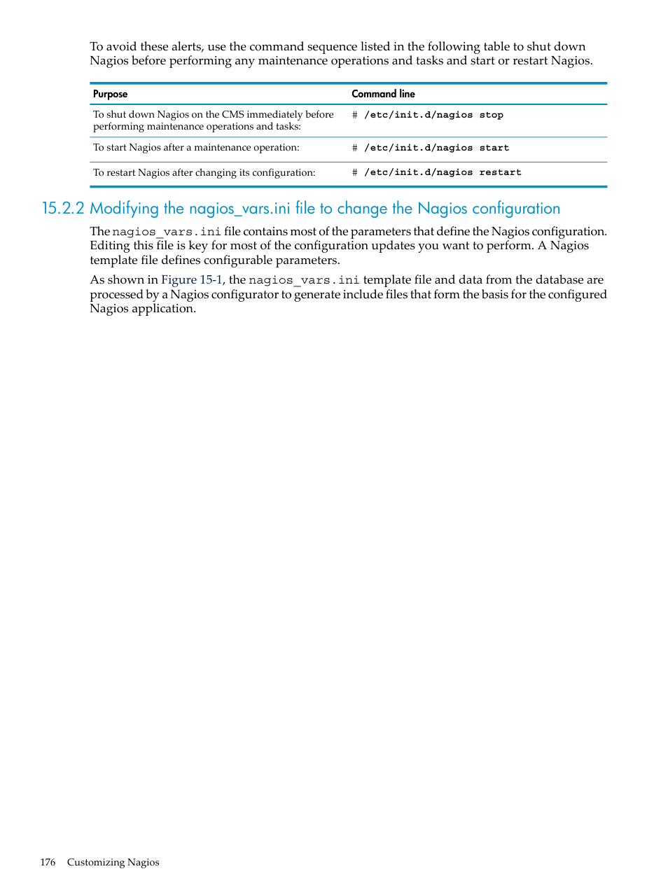 HP Insight Control Software for Linux User Manual | Page 176 / 278