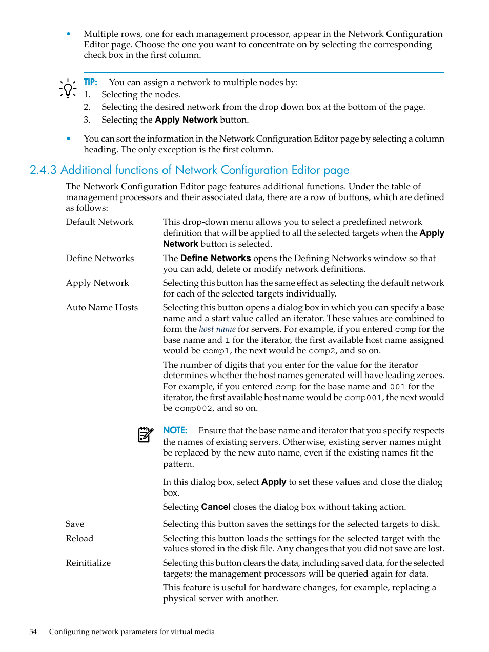 HP Insight Control Software for Linux User Manual | Page 34 / 278