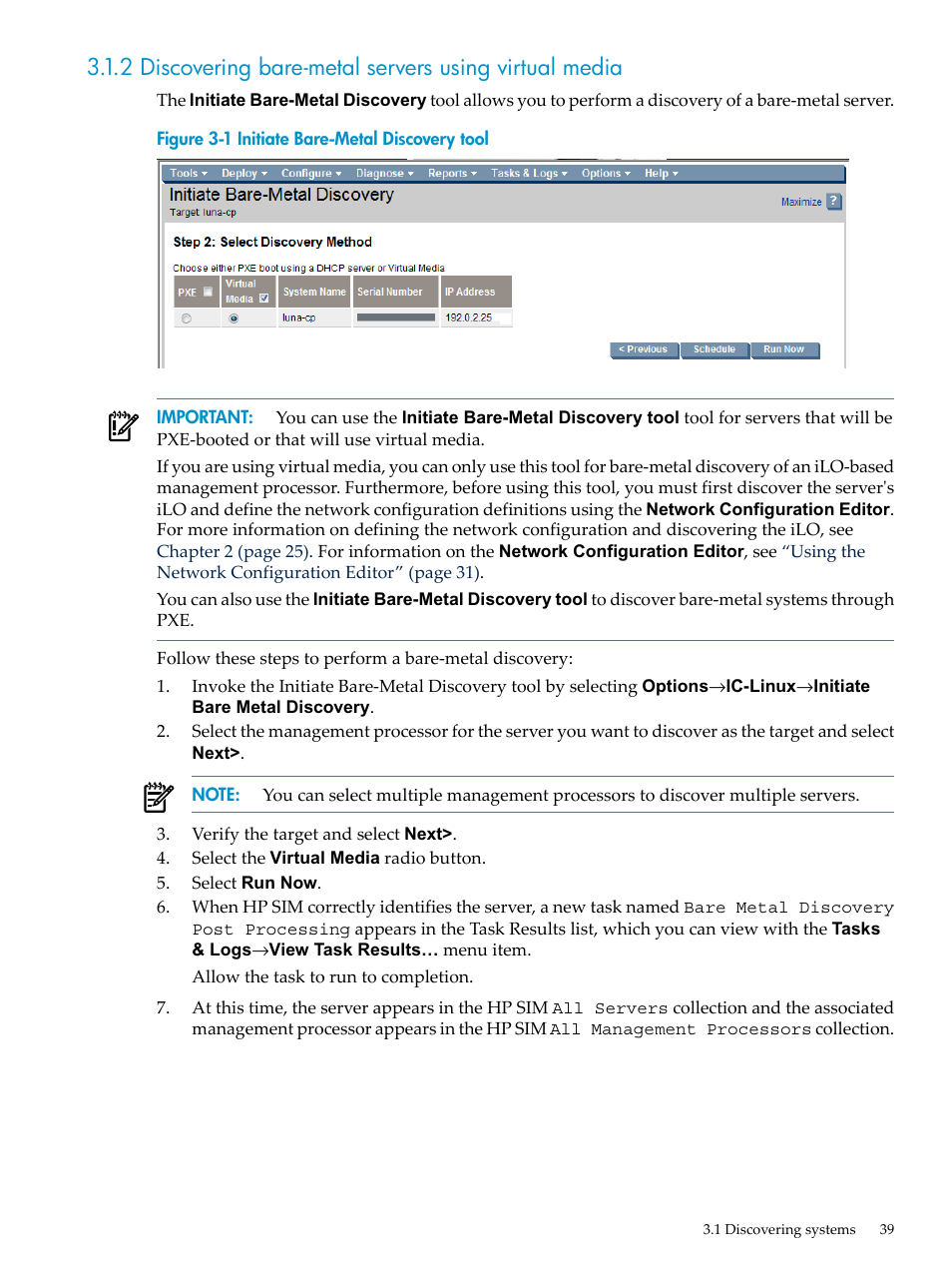 HP Insight Control Software for Linux User Manual | Page 39 / 278