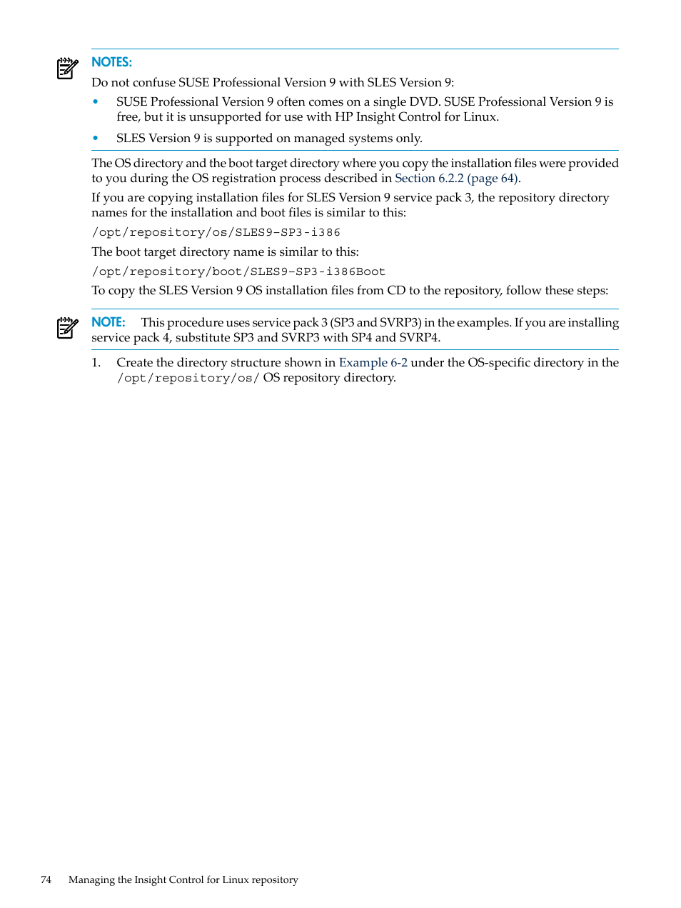 HP Insight Control Software for Linux User Manual | Page 74 / 278